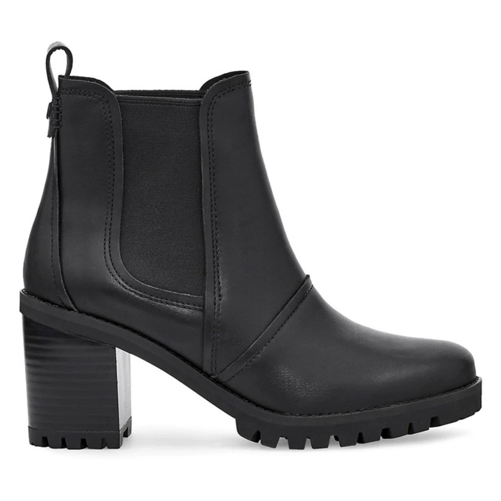 [US9] UGG Hazel Waterproof Leather Booties
